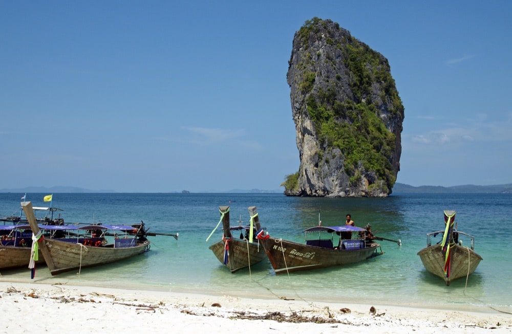 Private yacht charter to Koh Poda (Ko Pa Da Nai), Phuket Thailand