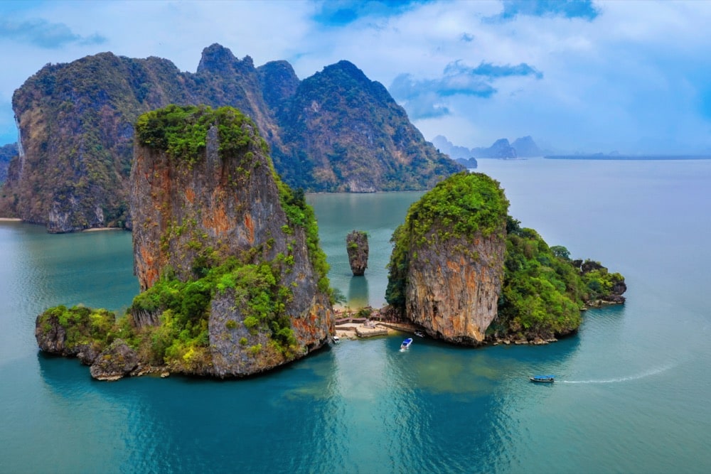 Private yacht charter to James Bond Island (Koh Tapu), Phuket Thailand
