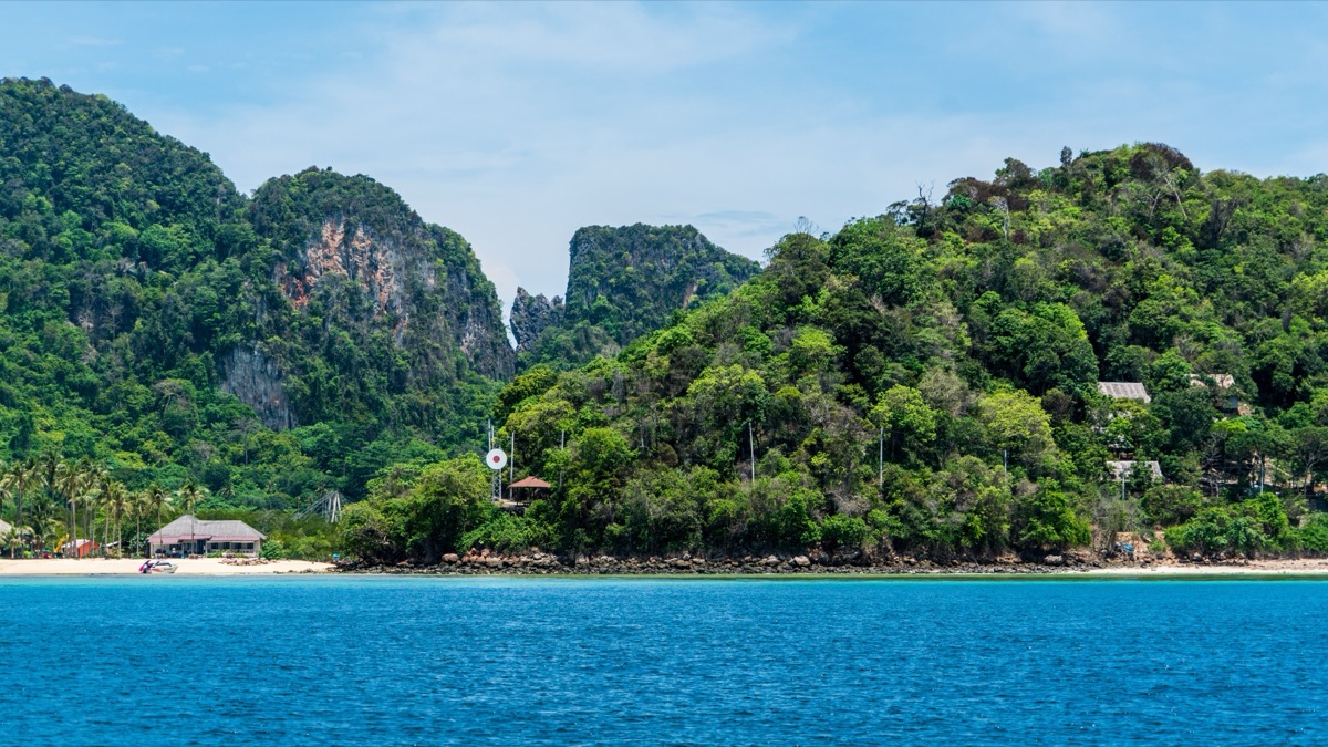 Private yacht charter to Naka Islands, Phuket Thailand