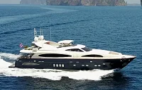 Astondoa — 104ft Astondoa GLX Charter Phuket to Koh Poda (Ko Pa Da Nai)