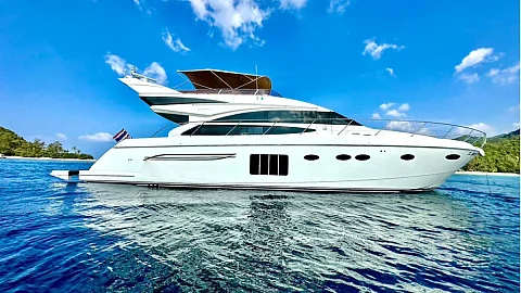 Luminar — 64ft Princess Yacht Charter Koh Samui