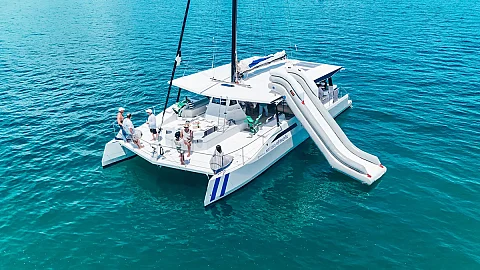 Selectione — 55ft Custom Build Power Catamaran Charter Phuket