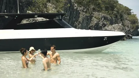 Cayenne — 45ft Custom Build Charter Koh Samui to Koh Madsum (Pig Island, Koh Mutsum)