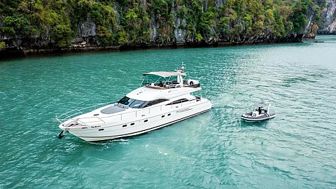 Krabi Princess — 65ft Princess Yacht Motor Yacht Charter Krabi